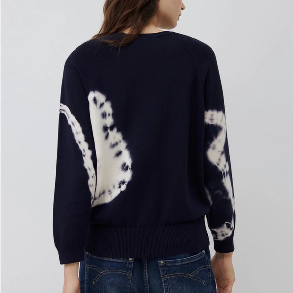 Marella Sport navy tie dye sweater - Picture 2 of 8